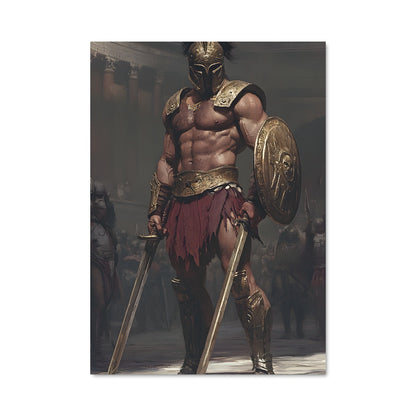 Poster Spartan warrior 3834