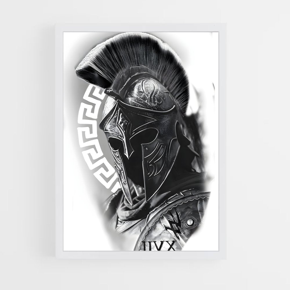 ap-spartan warrior-11 cadre Blanc