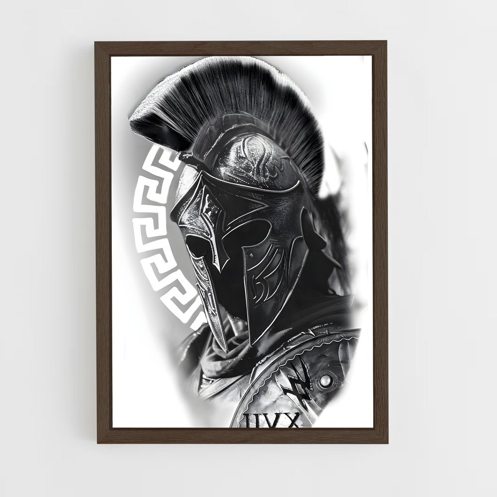 ap-spartan warrior-11 cadre Bois foncé