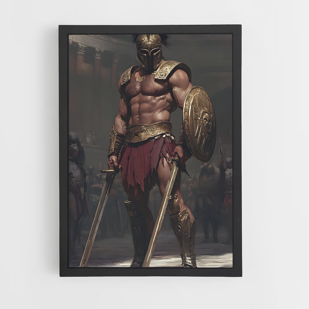 ap-spartan warrior-3 cadre Noir