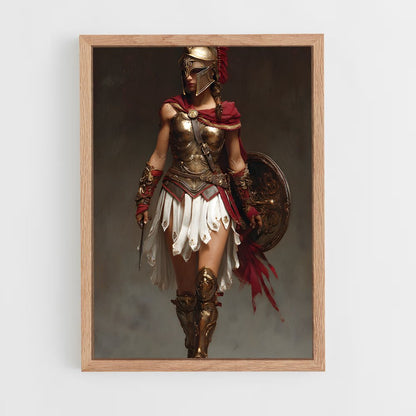 ap-spartan warrior-4 cadre Bois clair