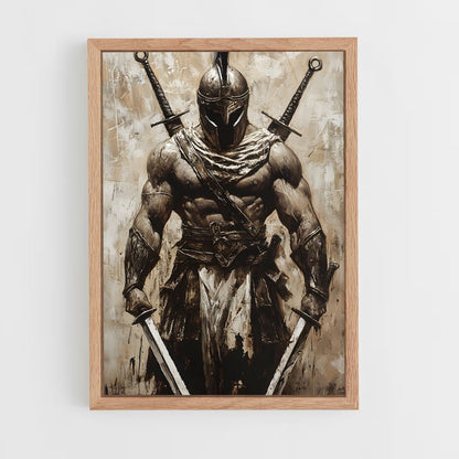 ap-spartan warrior-6 cadre Bois clair