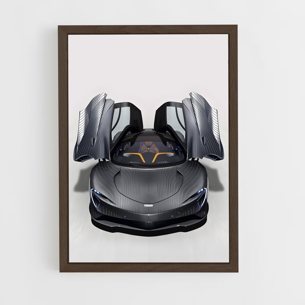 ap-speedtail-8 cadre Bois foncé