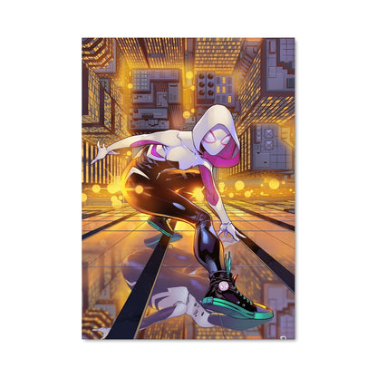 Poster Skateboard Gwen