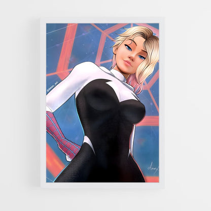 ap-spider gwen-1 cadre Blanc