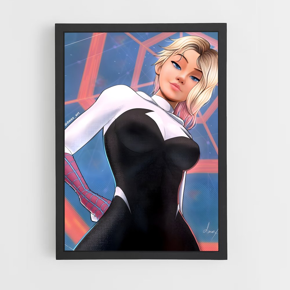 ap-spider gwen-1 cadre Noir