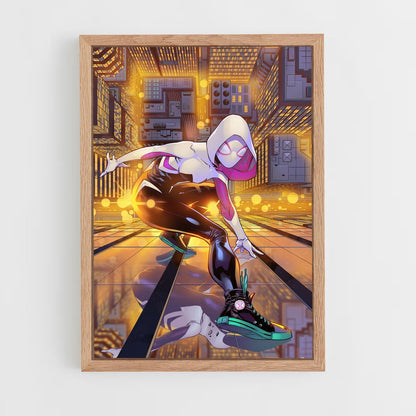 ap-spider gwen-10 cadre Bois clair