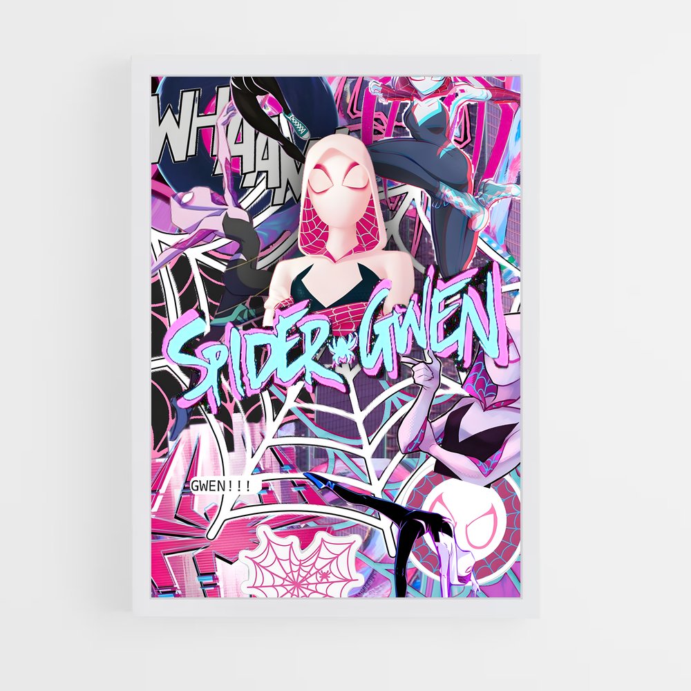 ap-spider gwen-7 cadre Blanc