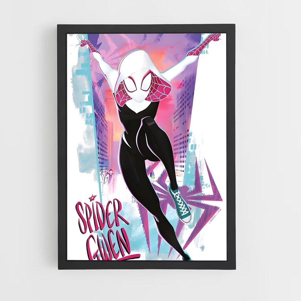 ap-spider gwen-8 cadre Noir