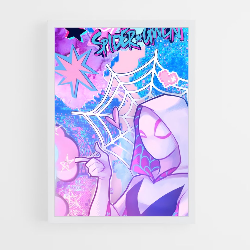 ap-spider gwen-9 cadre Blanc