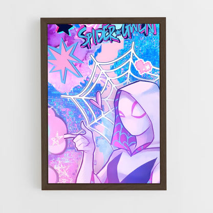 ap-spider gwen-9 cadre Bois foncé
