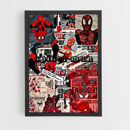 ap-spider man-1 cadre Noir