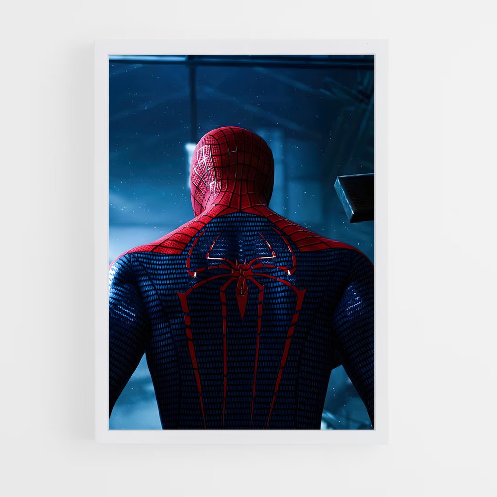 ap-spider man-6 cadre Blanc