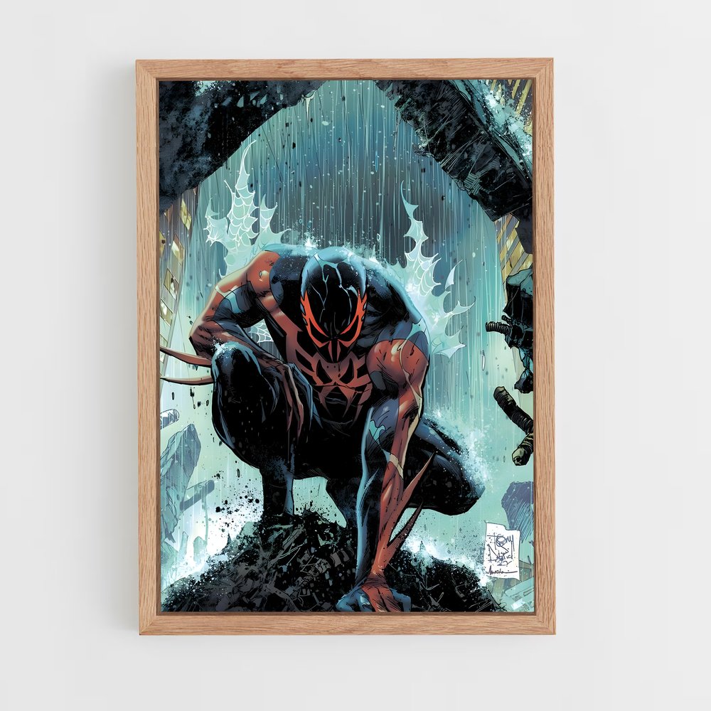 ap-spider man 2099-2 cadre Bois clair