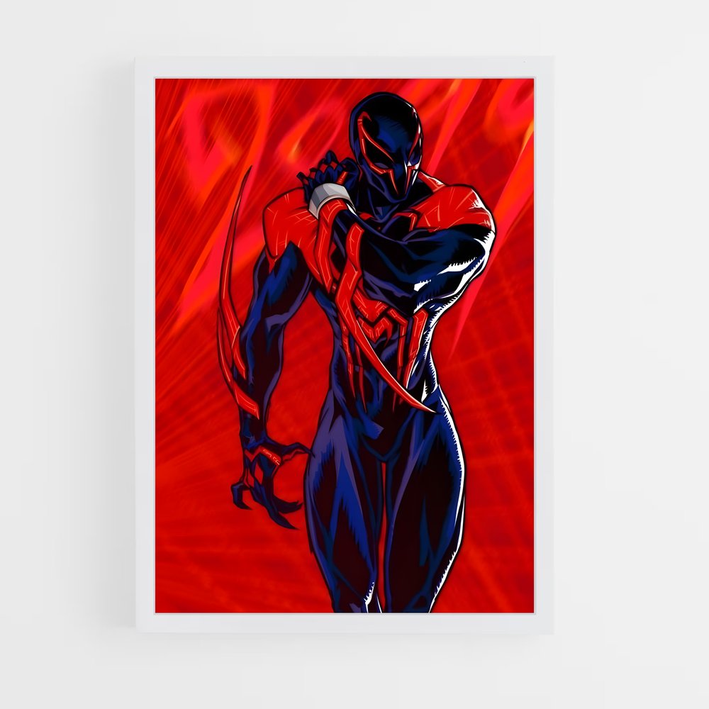 ap-spider man 2099-3 cadre Blanc