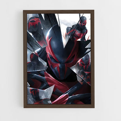 ap-spider man 2099-5 cadre Bois foncé