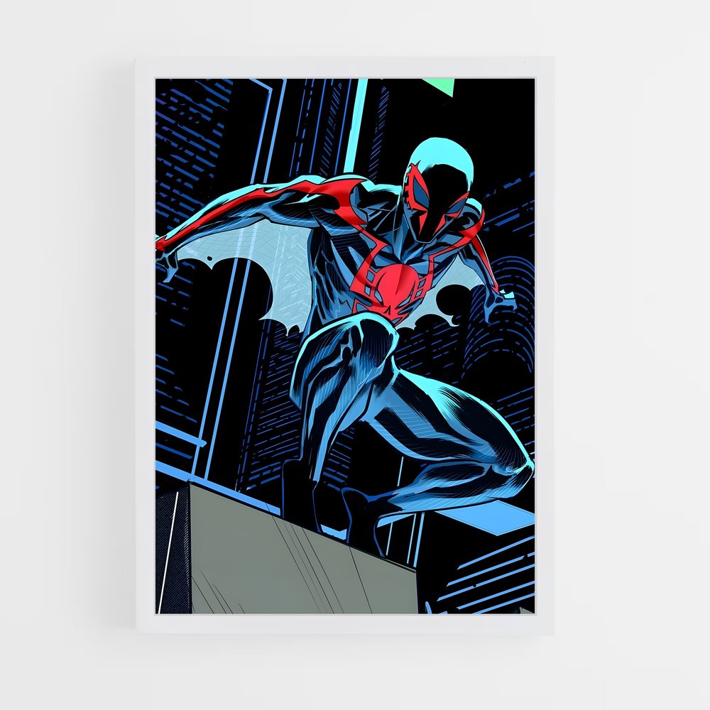 ap-spider man 2099-6 cadre Blanc