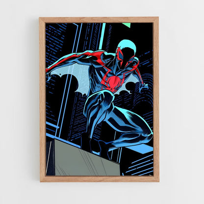 ap-spider man 2099-6 cadre Bois clair