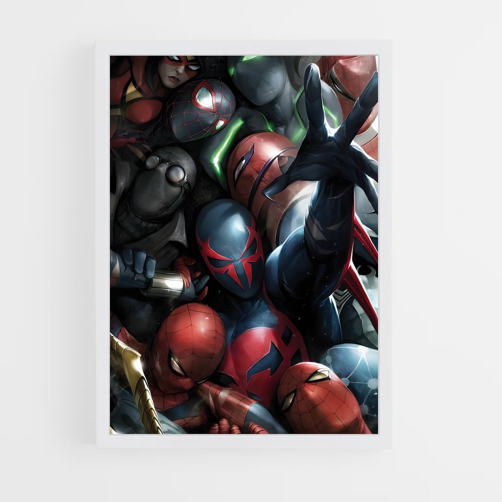 ap-spider man 2099-9 cadre Blanc