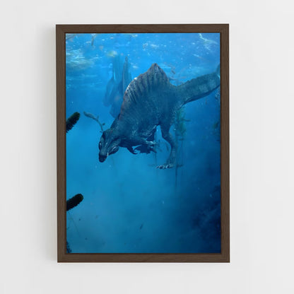 ap-spinosaurus-1 cadre Bois foncé