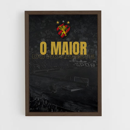 ap-sport club do recife-14 cadre Bois foncé