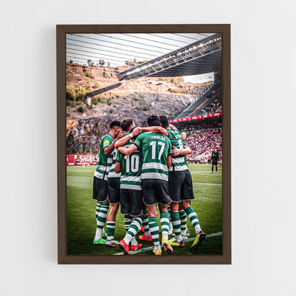 ap-sporting cp-12 cadre Bois foncé