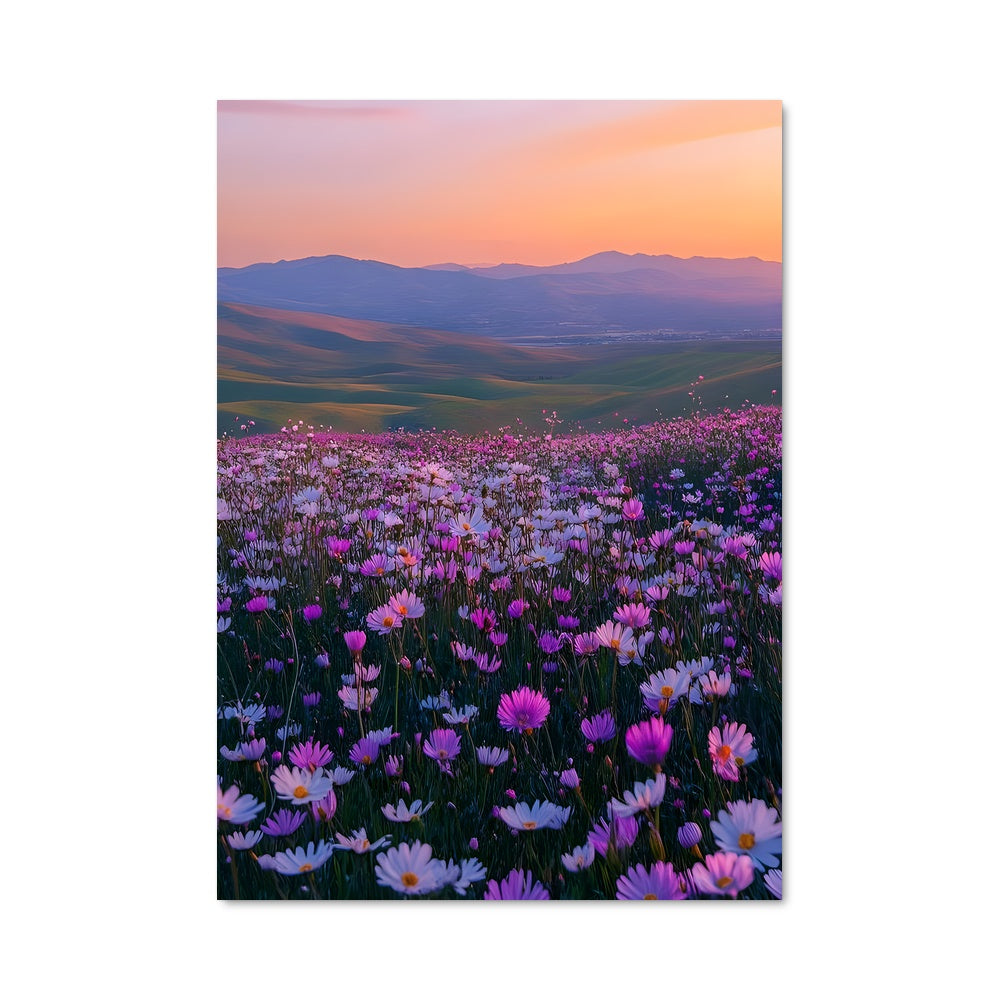 Poster Champs Élysées Floral