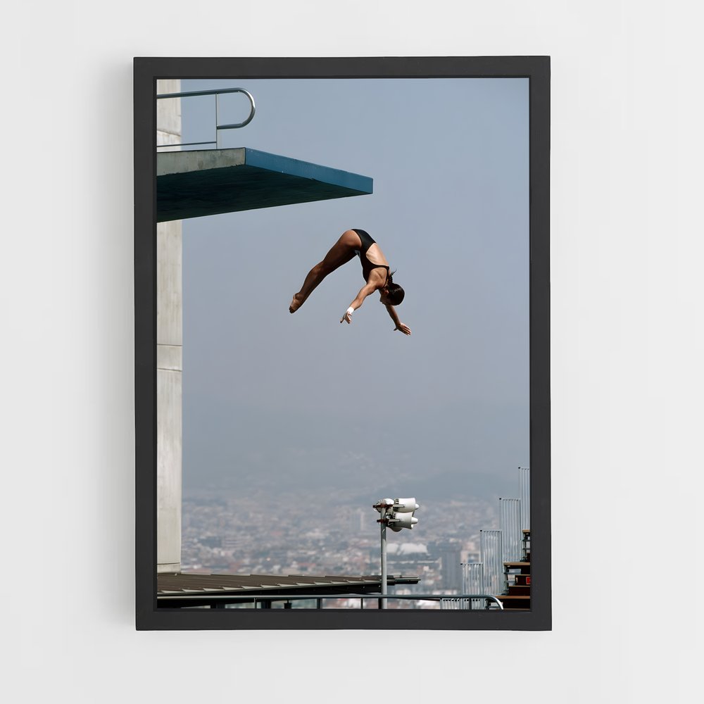 ap-springboard diving-1 cadre Noir