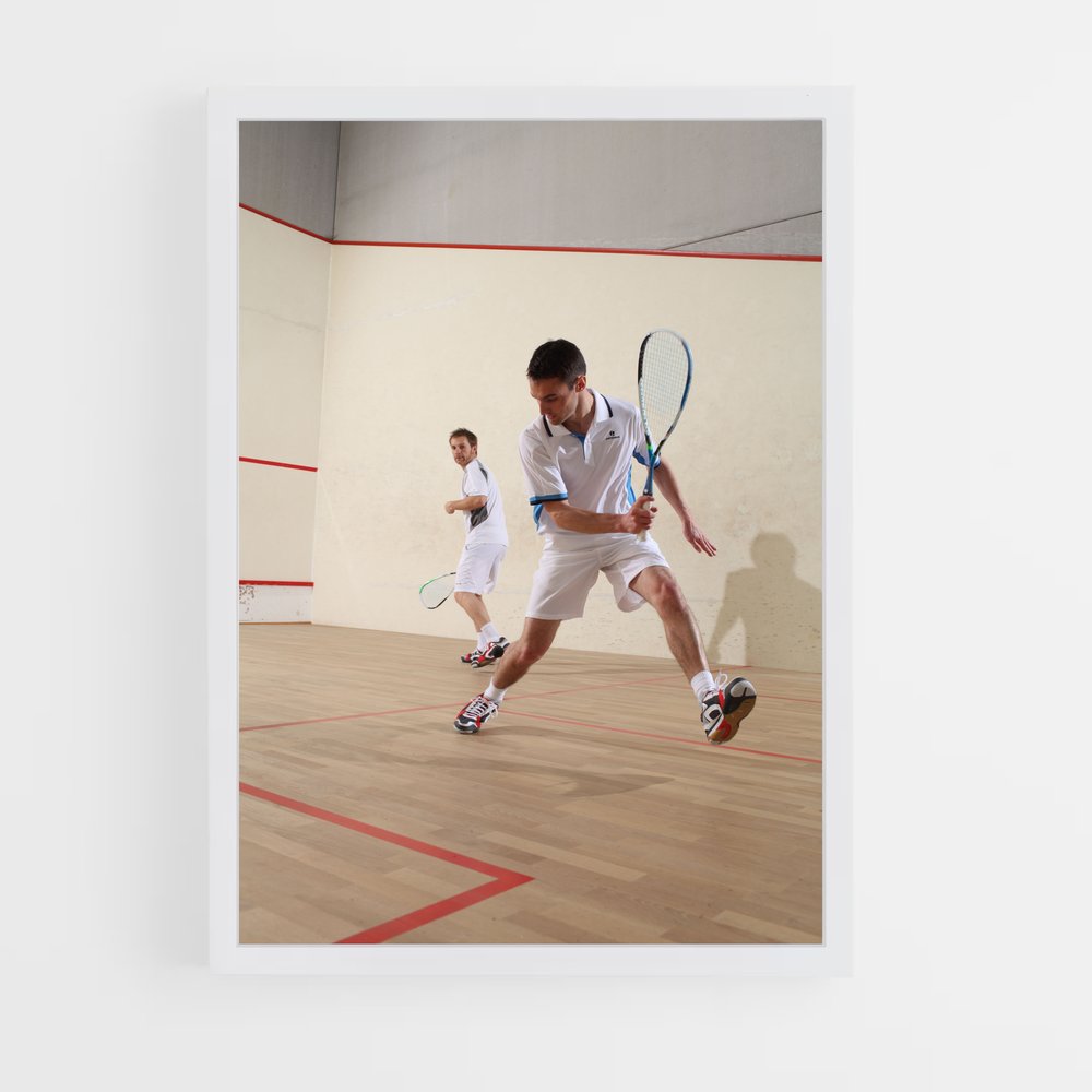 ap-squash training intensity-2 cadre Blanc