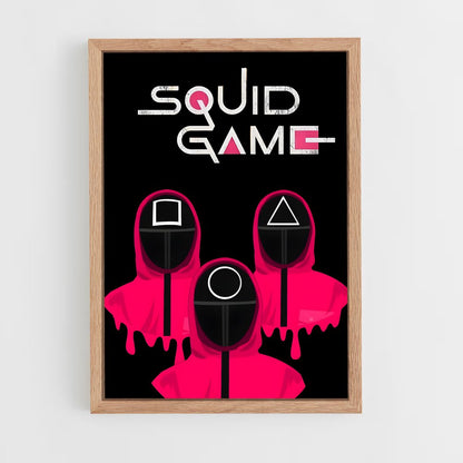 ap-squid game-6 cadre Bois clair