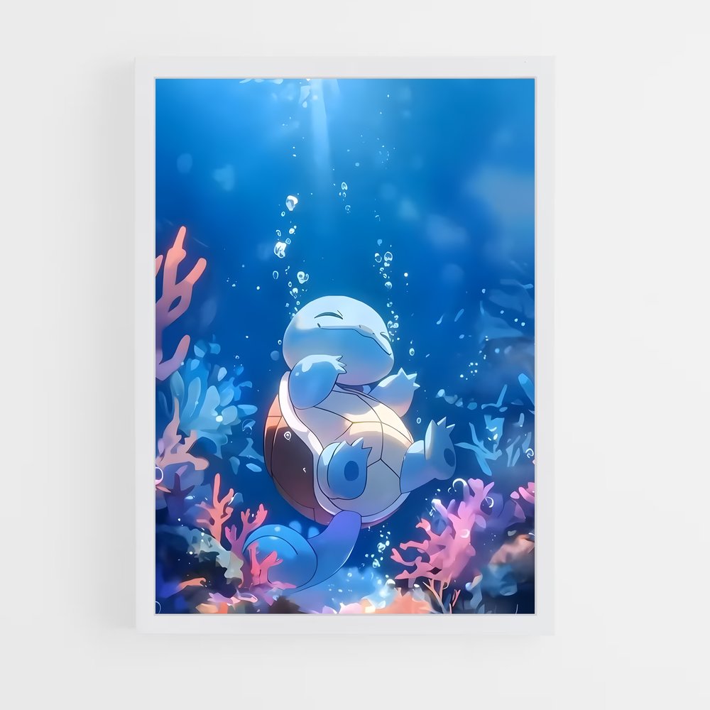 ap-squirtle-6 cadre Blanc