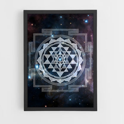ap-sri yantra-1 cadre Noir