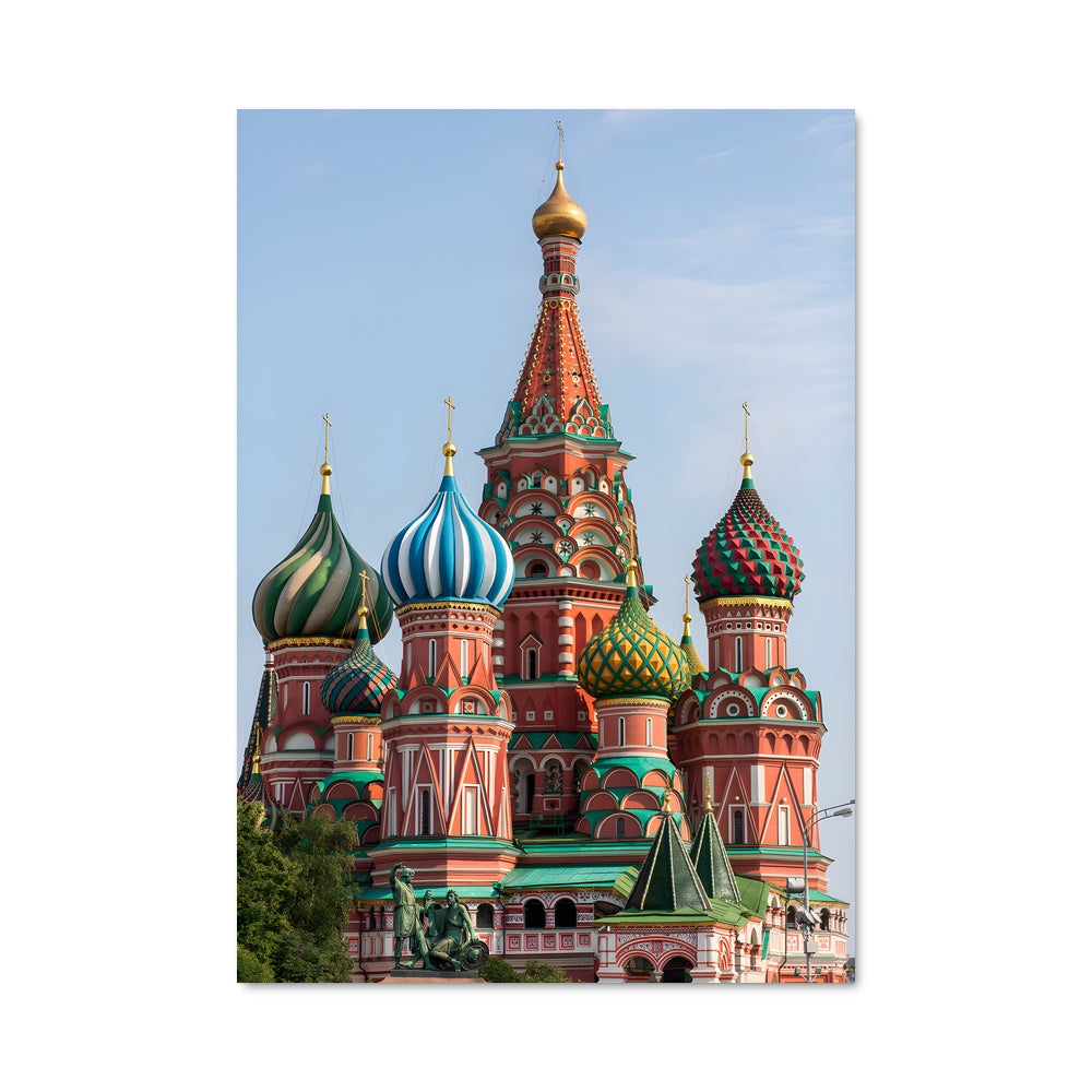 Poster Cathédrale Rouge