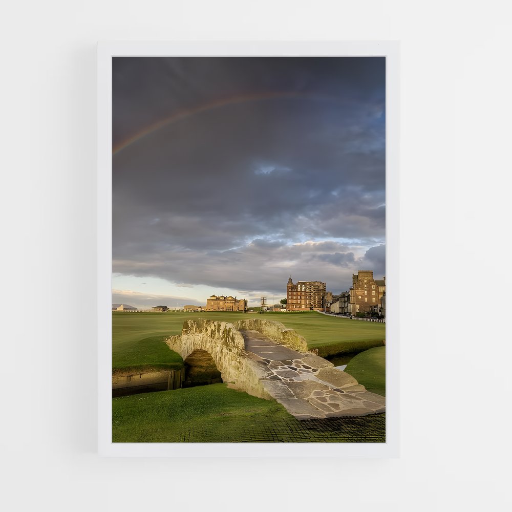 ap-st andrews old course-2 cadre Blanc