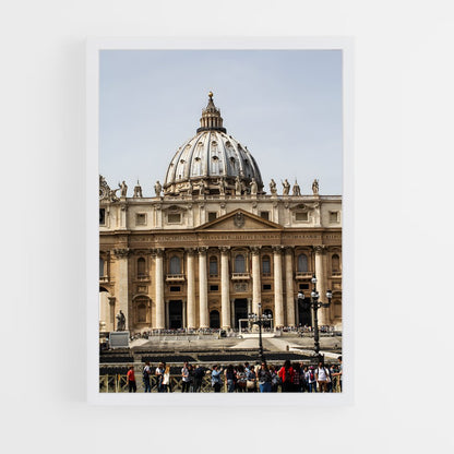 ap-st peters square-10 cadre Blanc