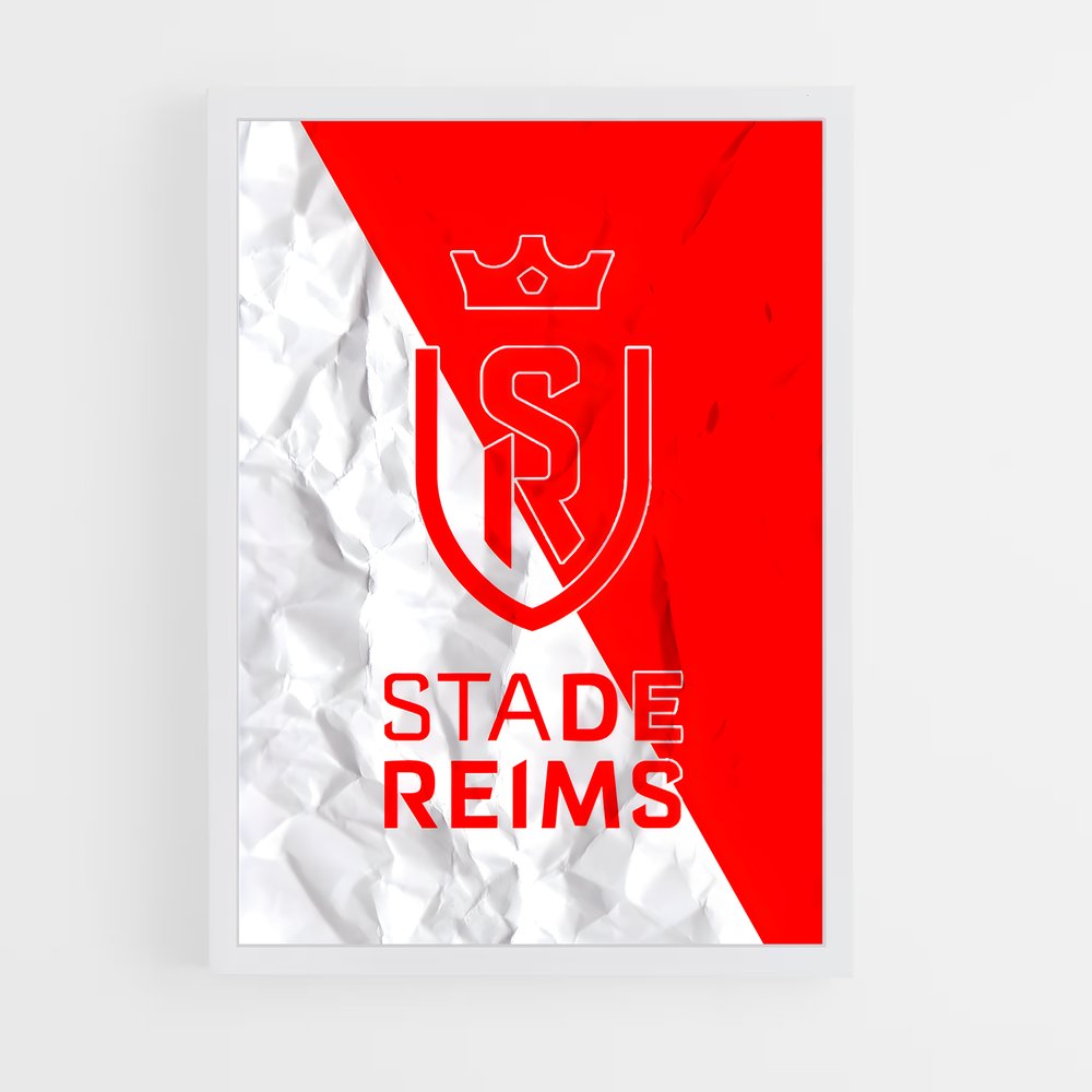 ap-stade de reims-1 cadre Blanc