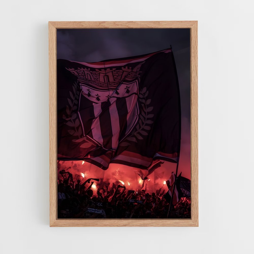 ap-stade rennais fc-2 cadre Bois clair
