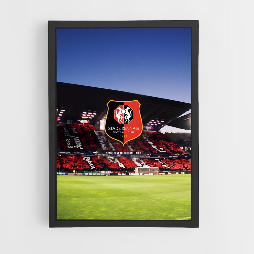 ap-stade rennais fc-8 cadre Noir