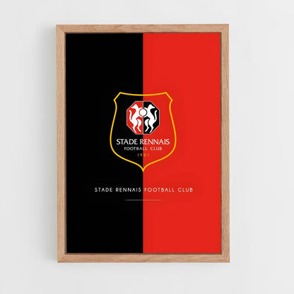 ap-stade rennais fc-9 cadre Bois clair