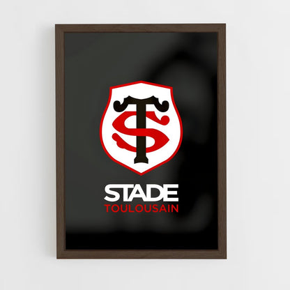 ap-stade toulousain-3 cadre Bois foncé