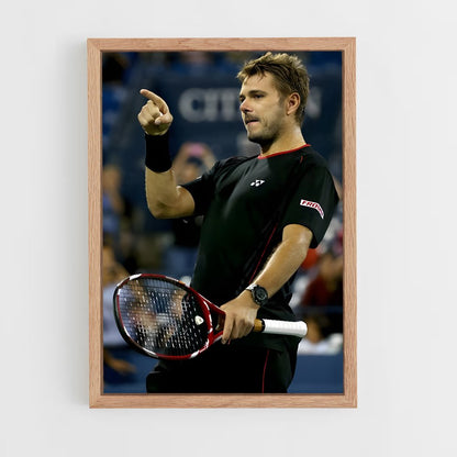 ap-stan wawrinka-5 cadre Bois clair