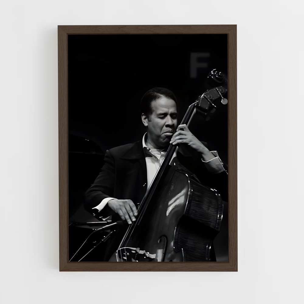 ap-stanley clarke-2 cadre Bois foncé