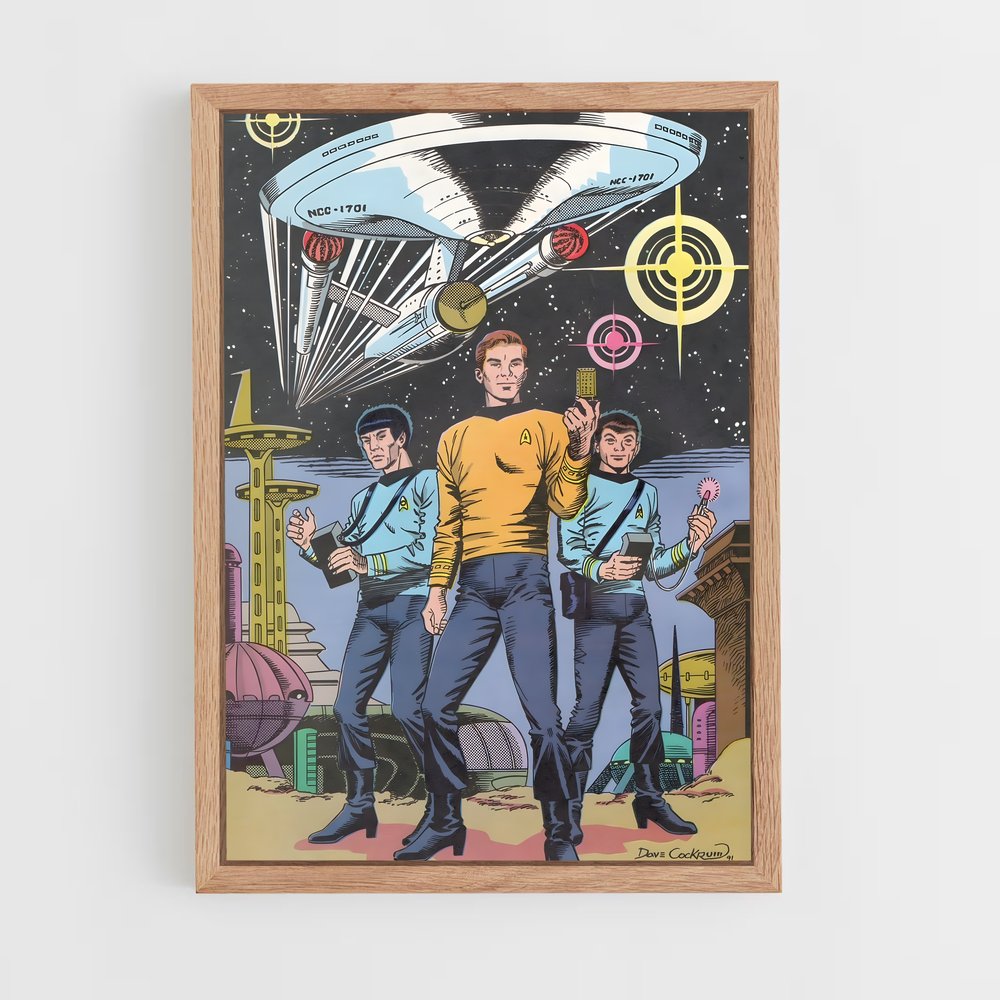 ap-star trek-1 cadre Bois clair