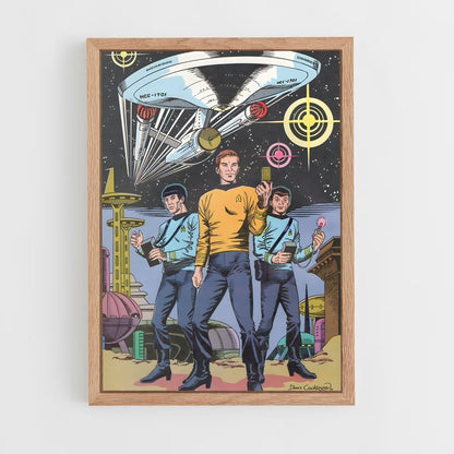ap-star trek-1 cadre Bois clair