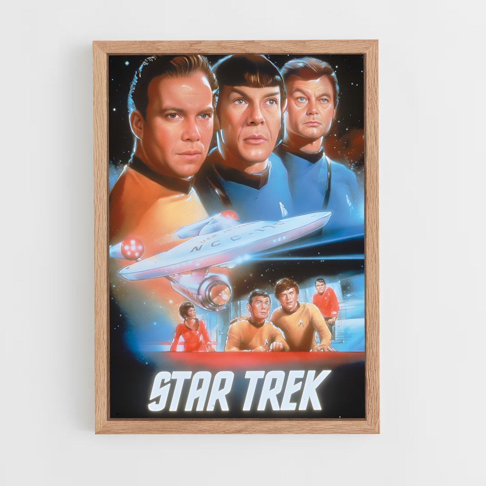 ap-star trek-3 cadre Bois clair
