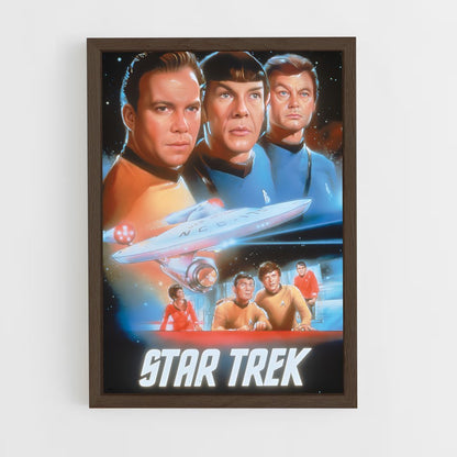 ap-star trek-3 cadre Bois foncé