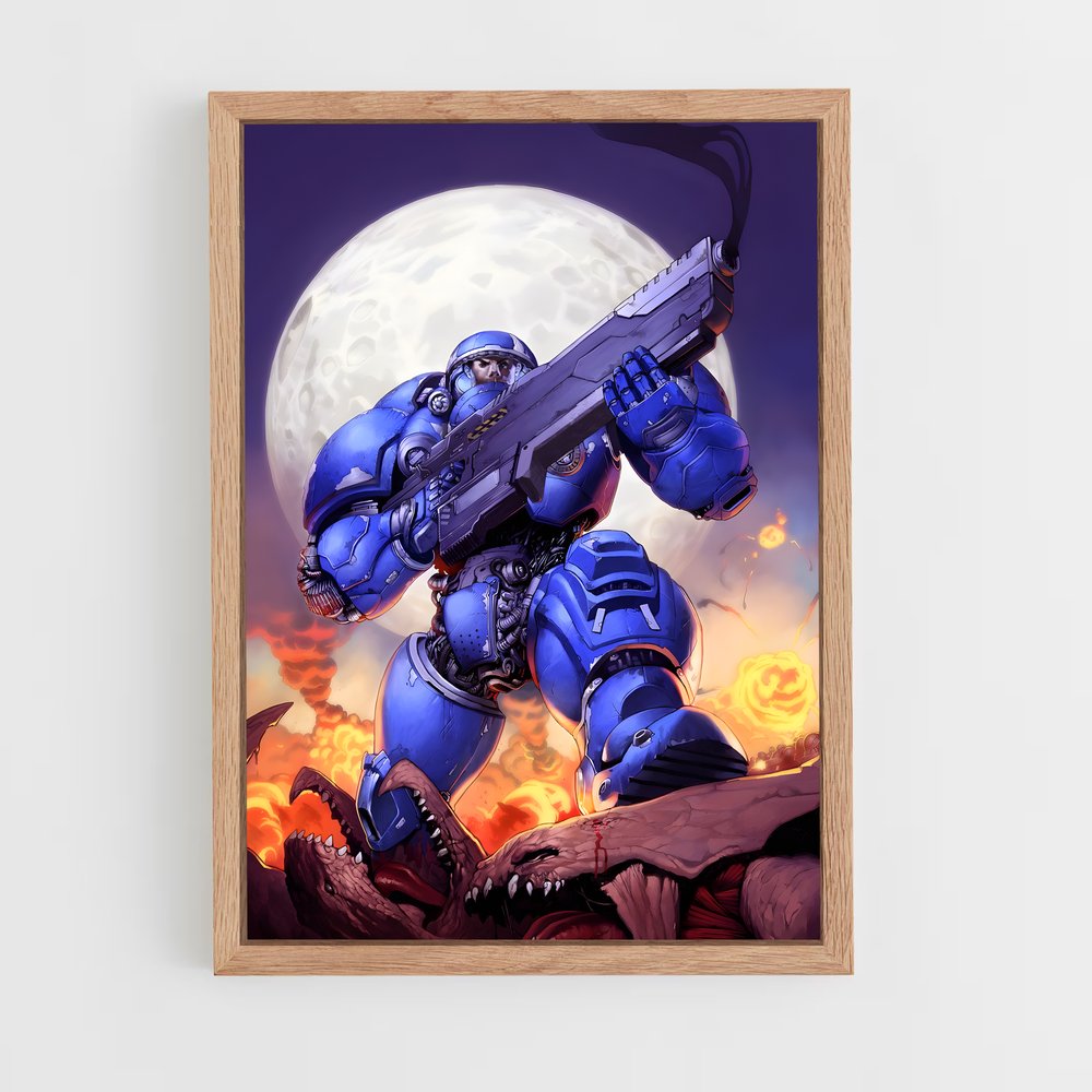 ap-starcraft-1 cadre Bois clair