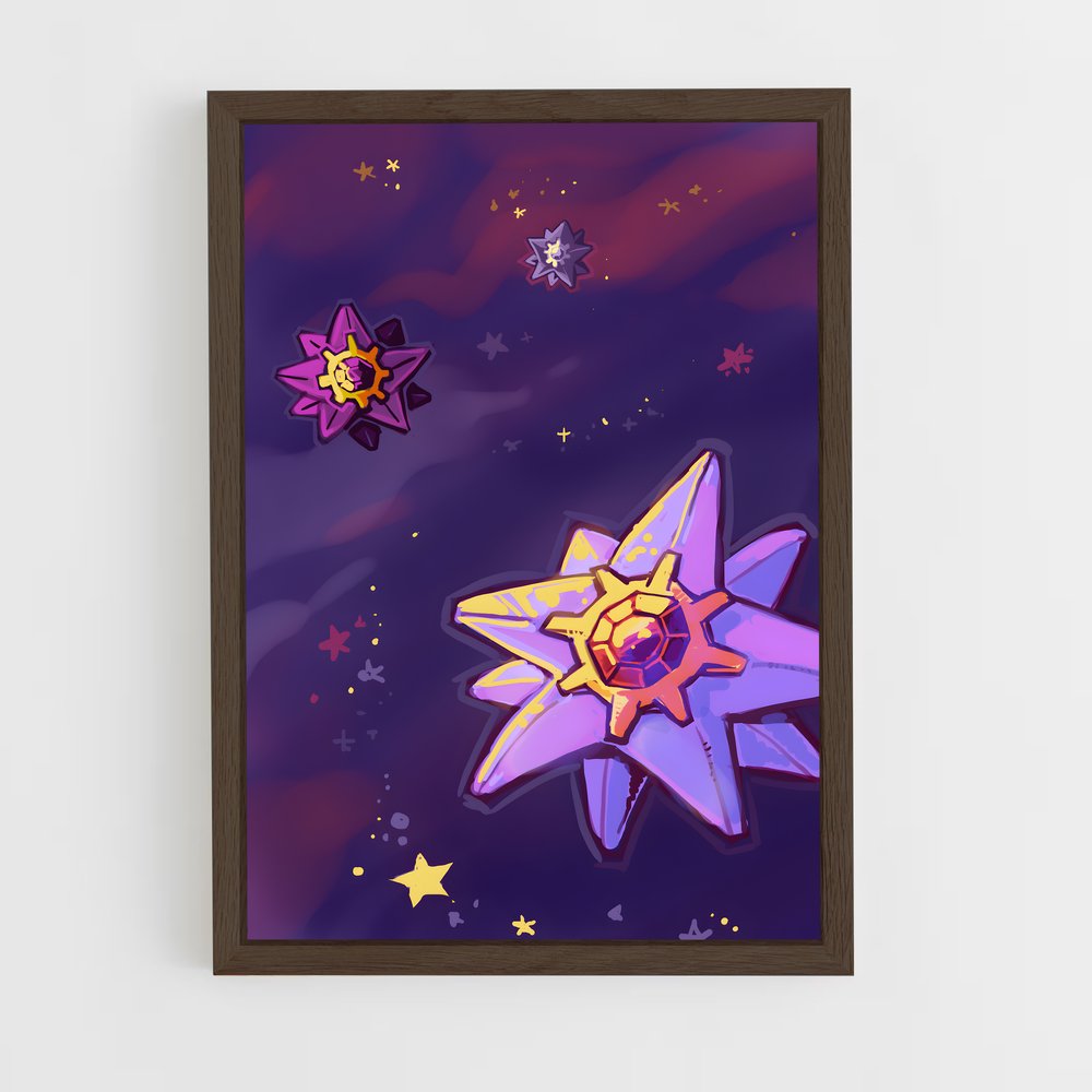 ap-starmie-2 cadre Bois foncé