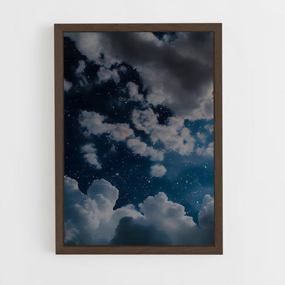 ap-starry sky-4 cadre Bois foncé