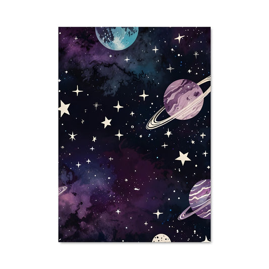 Poster Étoiles Galactiques